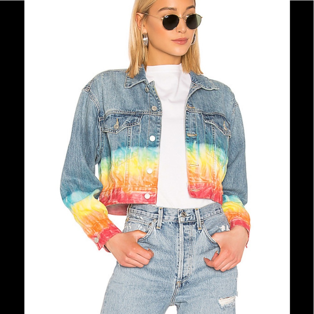 BLANK NYC Denim Tye Dye jacket SOLD OUT in stores